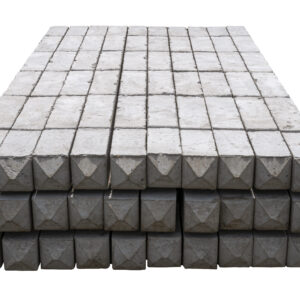 เสารั้วแบบบ่า 4x4 นิ้ว สูง 150 ซม.
